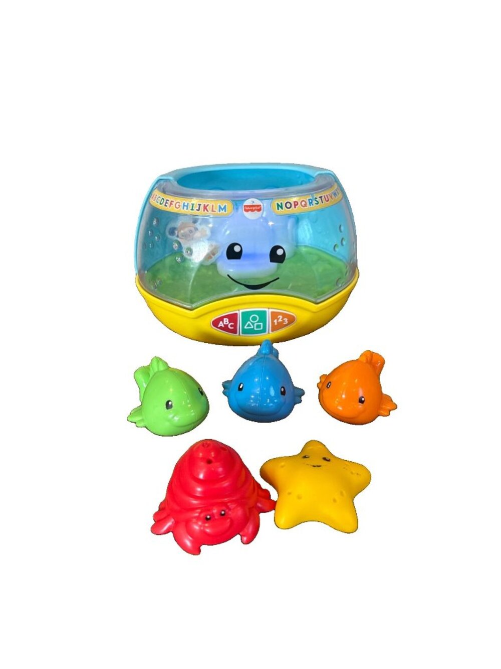 Magical Lights Fish Bowl Developmental Baby Toy Fisher Price Laugh Learn Teach
